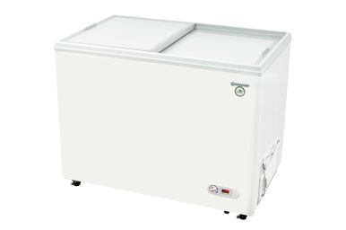 MESSE Plus/Minus Kühler 230 V, 0,2 kW, 107x85x68 cm (Temperaturbereich -22 bis + 5 Grad)  Nutz 252 L 